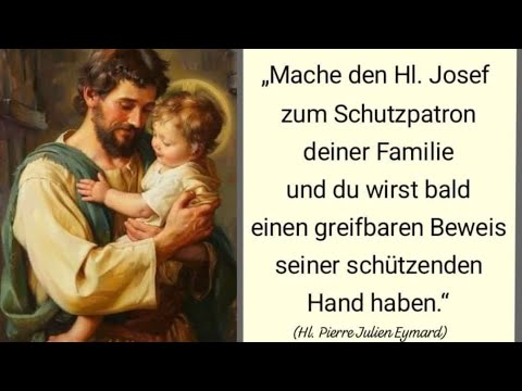 12. Tag 30 tägige Schutzmantel-Andacht zum Hl. Joseph