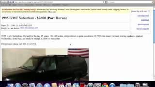 Craigslist Port Huron Michigan Used Cars - Cheap and Affordable For Sale by Owner Options