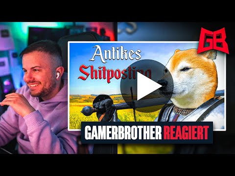 GamerBrother REAGIERT auf AUF den SPUREN der ANTIKEN MEMES von JULES 😂