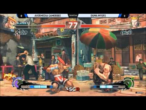 SSF4AE2012 AVERMEDIA GAMERBEE VS DUMA MYERS SCR2014 DAY 2 HD