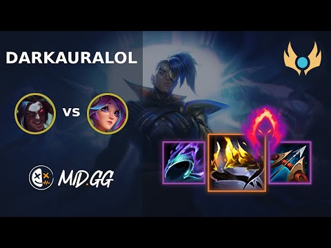 MID.GG: [ DarkAuraLOL ] Kayn JUNGLE vs Lillia | EUW CHALLENGER | LOL Season 2025