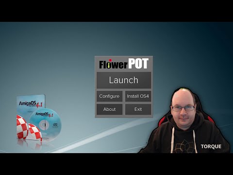 Let's Show Flower Pot - How do I install AmigaOS 4.1 on a PC under Windows 11 #004
