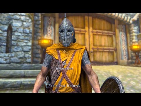 How to break Whiterun's security. Skyrim Anniversary Edition