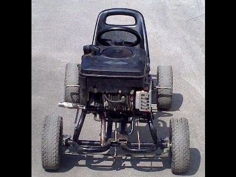 comment construire un kart avec un moteur de tondeuse