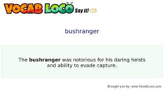 Video thumbnail for bushranger