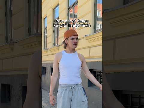 Ku annat itelles lisätehtäviä.. 😅
