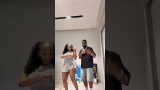 Davido and sister dances to his new music 😍 #shorts