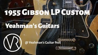 Video thumbnail for 1955 Gibson Les Paul Custom / Yeahman's Guitars / VintageandRare.com / Yeahman's Guitar Fest by VintageandRare