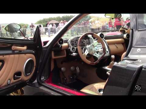Red Pagini Zonda F walkaround