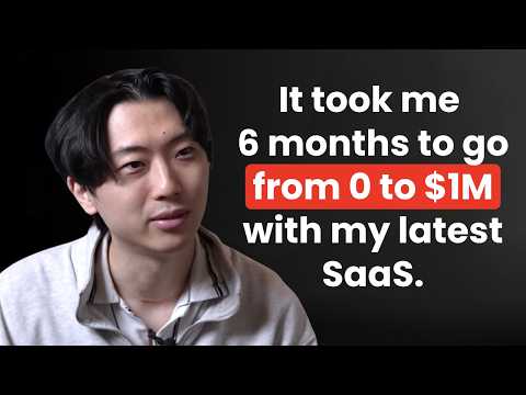 $10M/Year Founder Explains How He Would Build a $1M SaaS in 2026