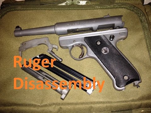 Ruger MK1 Disassembly and Reassembly