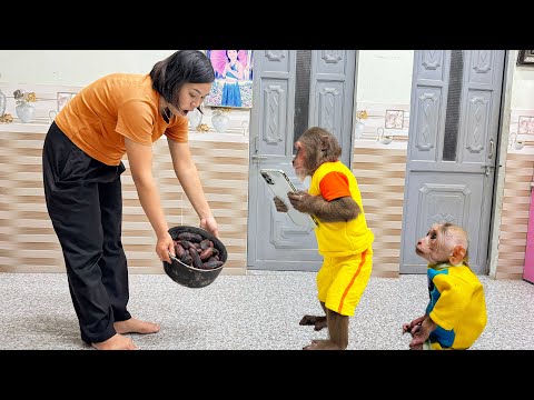 Too Much Phone : Time CUTIS & Buem ‘Gift’ Mom a Burnt Pot of Sweet Potatoes😆