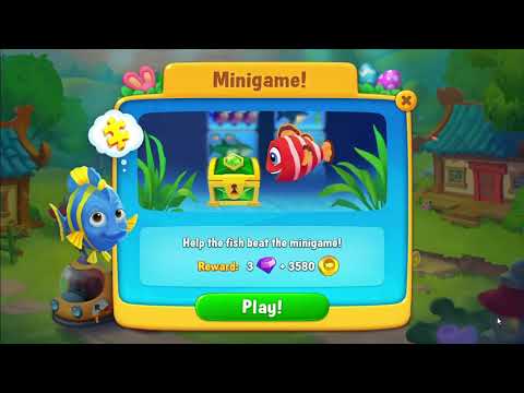 FISHDOM:  💥💥 Level 9600  Challenge level +💎💎💎 Minigame 💎💎💎 💥💥