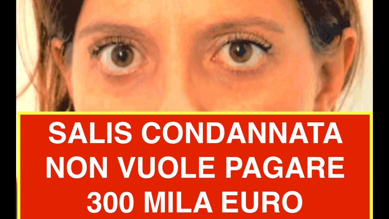 LIBERO: ILARIA SALIS CONDANNATA NON VUOLE PAGARE 300 MILA EURO