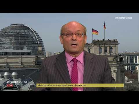 Schaltkonferenz zu Corona-Lockerungen - Einschätzungen von Prof. Emmanuel Richter am 06.05.20