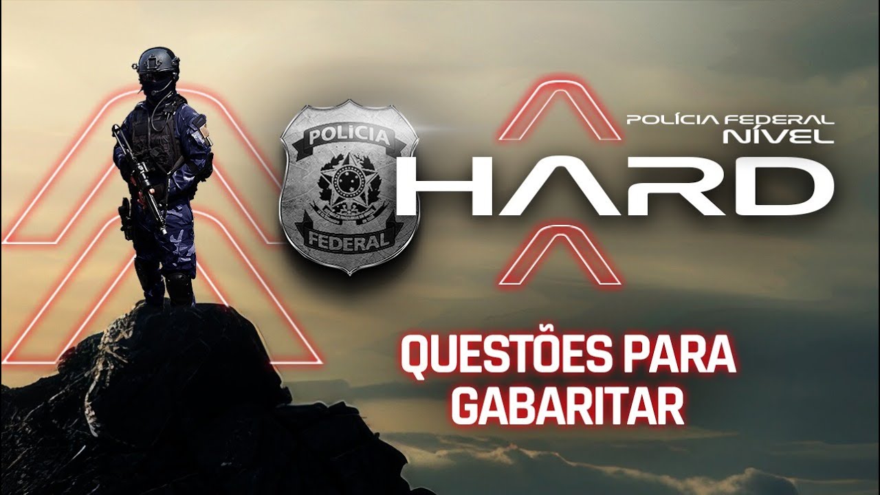 PF Nível Hard - Questões avançadas de informática para a Polícia Federal