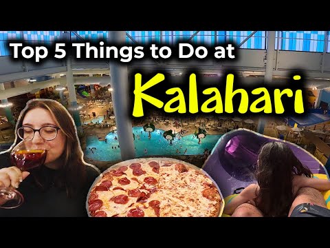 TOP 5 THINGS TO DO at KALAHARI RESORT in Round Rock, Texas
