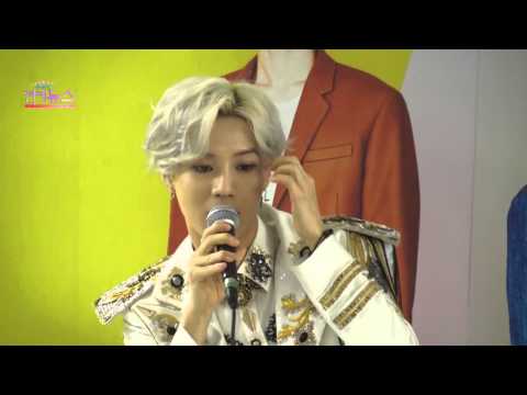150517 Prince Taemin at SHINee World Concert 4 Press Conference