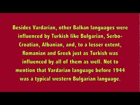 Turkish - Vardar common words