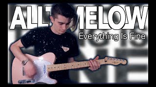 All Time Low - Everything Is Fine (Guitar &amp; Bass Cover w/ Tabs)