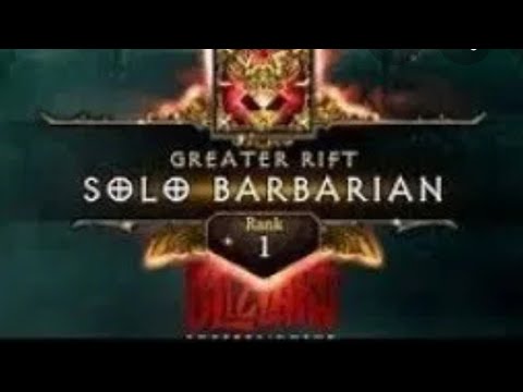 Diablo 3 2.6.7/GR140 solo barbarian-rank 1 WORLD(Darkpatator)