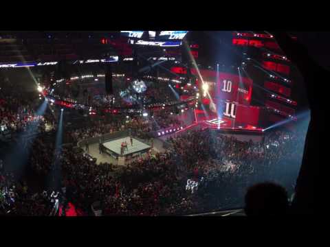 Tye Dillinger called up to WWE Smackdown - First Appearance raw crowd footage