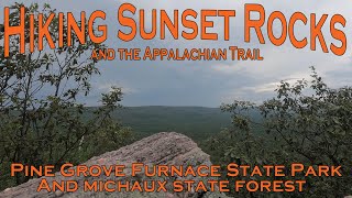 Hiking Sunset Rocks and the Appalachian Trail - Pine Grove Furnace State Park and Michaux State Forest