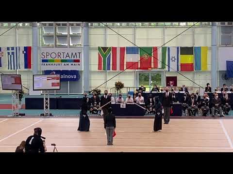 European Kendo Championships 2022. Men Team. Semifinal