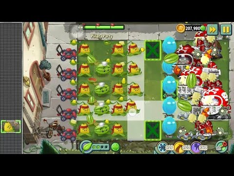Plants vs. Zombies 2 pinata party 3/3/2017 || pinata party March 3, 2017