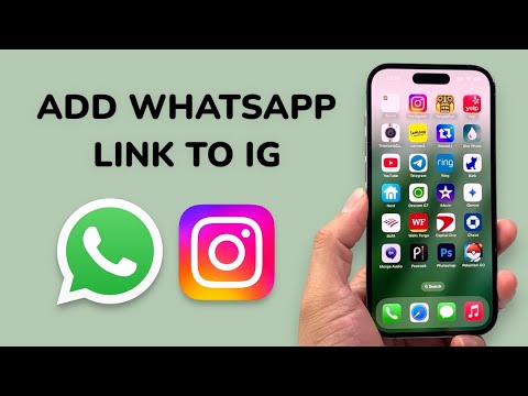 How To Add Your WhatsApp Link To Instagram Profile?