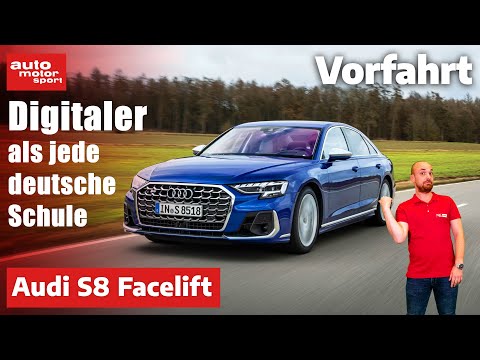 Audi S8 Facelift: Digitaler als jede deutsche Schule! Fahrbericht | auto motor und sport