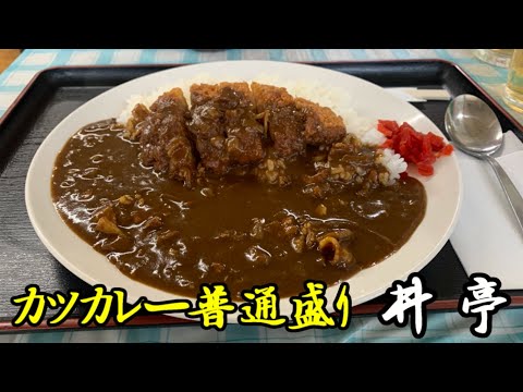 [Curry 550 yenes] Probé chuletas al curry en un restaurante de tazones en la ciudad de Mizukaido, prefectura de Ibaraki.