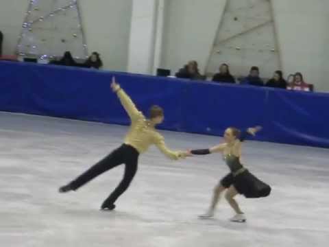 2012. Santa Claus Cup - Ria Schiffner/Julian Salatzki Free Dance.avi