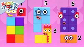 Resolver Estes Códigos e Padrões Numéricos | Aprenda a Contar para Crianças | Numberblocks Português