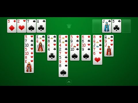 FreeCell Solitaire (by Brainium Studios) - free solitaire card game for Android and iOS - gameplay. - YouTube