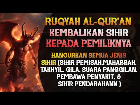 RUQYAH AL QUR'AN | KEMBALIKAN SIHIR KEPADA PEMILIKNYA | SEGALA MACAM SIHIR AKAN HANCUR ❗