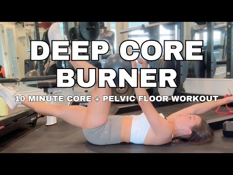 10 MIN DEEP CORE + PELVIC FLOOR WORKOUT | Find and strengthen your deep core and pelvic floor!