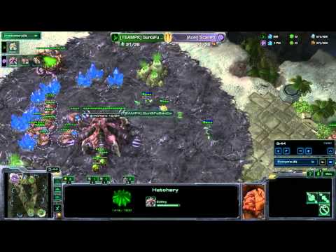 SeKo Starcraft - Scarlett vs GunGFuBanDa Game 1 - ZOTAC SC2 HOTS Replay