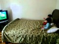 Kuhu Pihu Engaged In Watching BABY TV