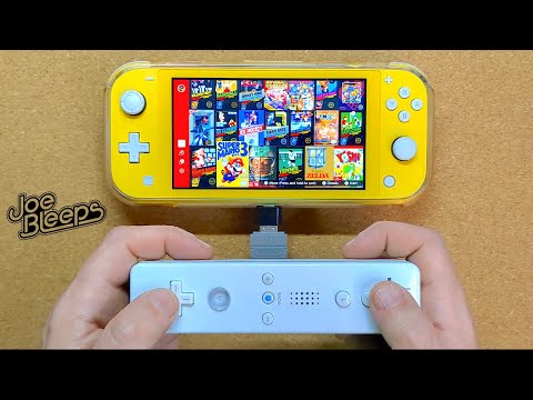 How to use a Wii Remote to control your Switch console - Old and new Nintendo combined!
