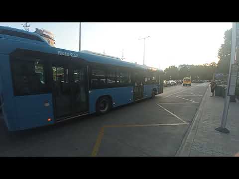 VOLVO 7000 RKM-237 BKV BKK UTAZÁS 129 VONALÁN