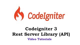 #7 Codeigniter 3 - Rest Server Library API - Generate PHP Token for Us