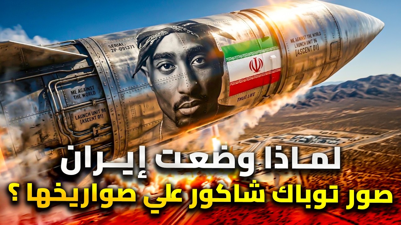 لماذا وضعت إيران صور توباك شاكور على الصواريخ ؟