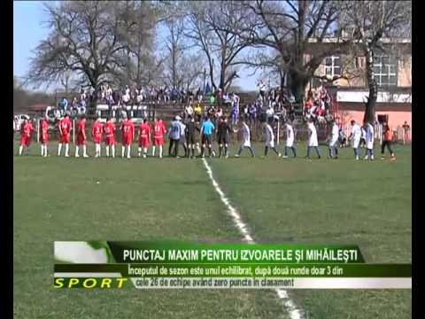 Punctaj maxim pentru Izvoarele şi Mihăileşti