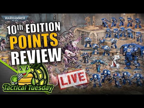 🔴10th Ed 40k Faction Points Review! | TacticalTuesday Warhammer 40k Show