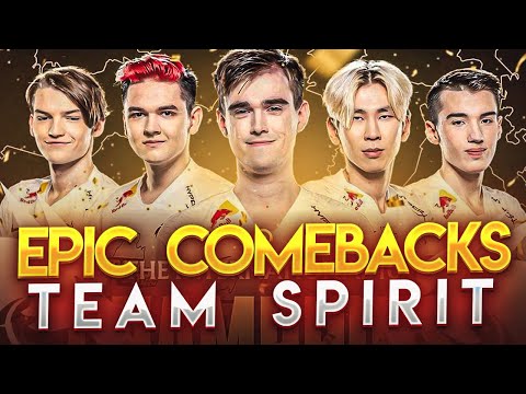 Team Spirit's CRAZIEST COMEBACKS AND MOST UNEXPECTED WINS in Dota 2 History - Vol 01