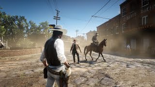 RDR 2 Quick Draw in the Big City (without deadeye)