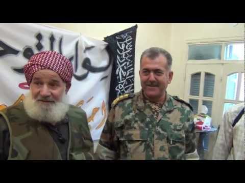 لقاء مع أبو الطيب"شيخ المجاهدين " يوجه فيه رسالة للعالم برفقة العقيد عبد الجبار العكيدي