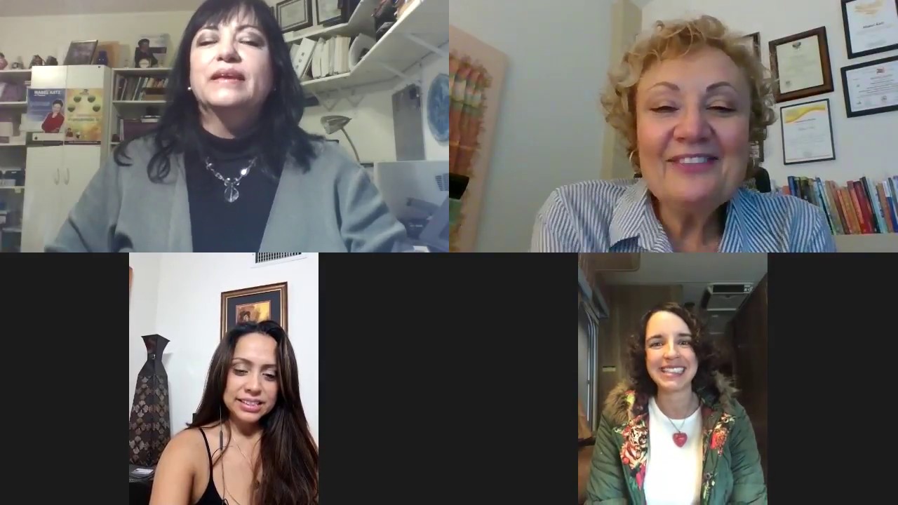 Mabel Katz en Mesa Virtual con Catherine Muños-Garcés y Karla Cervantes en FB LIVE · Diciembre 2017