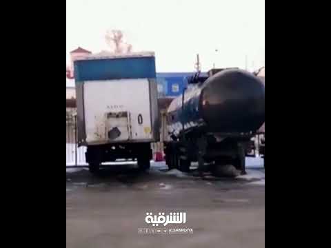 شاهد بالفيديو.. طائرة مسيّرة أوكرانية تهاجم مصفاة لتكرير النفط في منطقة ريازان الروسية#الشرقية_نيوز